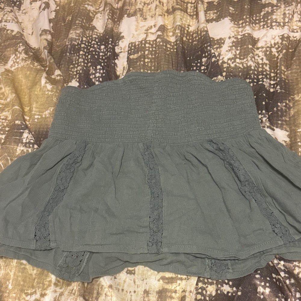 Women's Green crop top